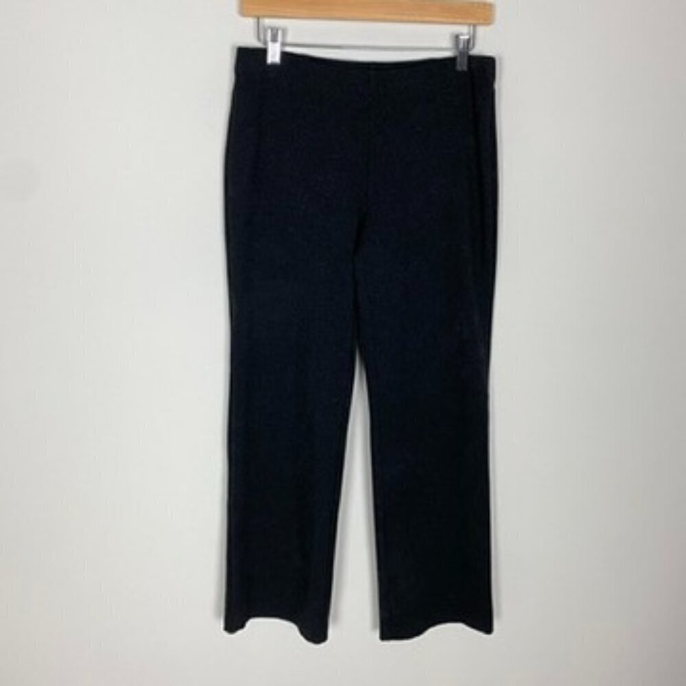 Eileen‎ Fisher Pull On Pants Womens Small Gray Straight Leg Casual Dress